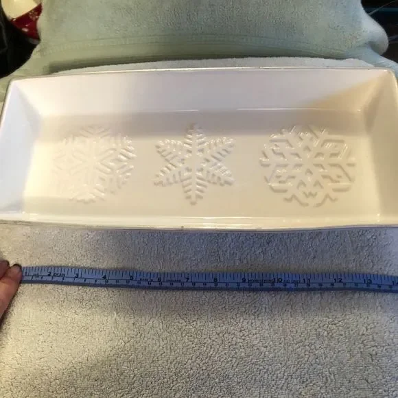 Snowflake serving dish - Picture 2 of 4